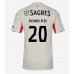 Benfica Richard Rios #20 Venkovní Dres 2025-26 Krátkým Rukávem